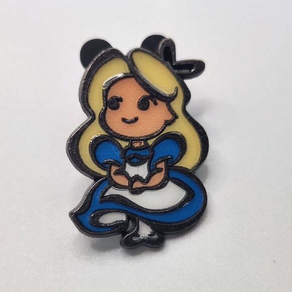 Disney Pin Trading Alice In Wonderland 2016 Cuties Stylized Characters - Picture 1 of 3